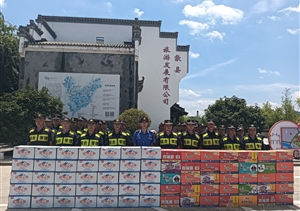 宗保公司員工連日來受到多方甲方領導的看望慰問